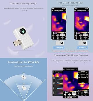 Guide USBカメラ Type-C接続サーマルカメラ Amazon.co.jp: CUEI スマホ用サーマルカメラ USB Type Cポート